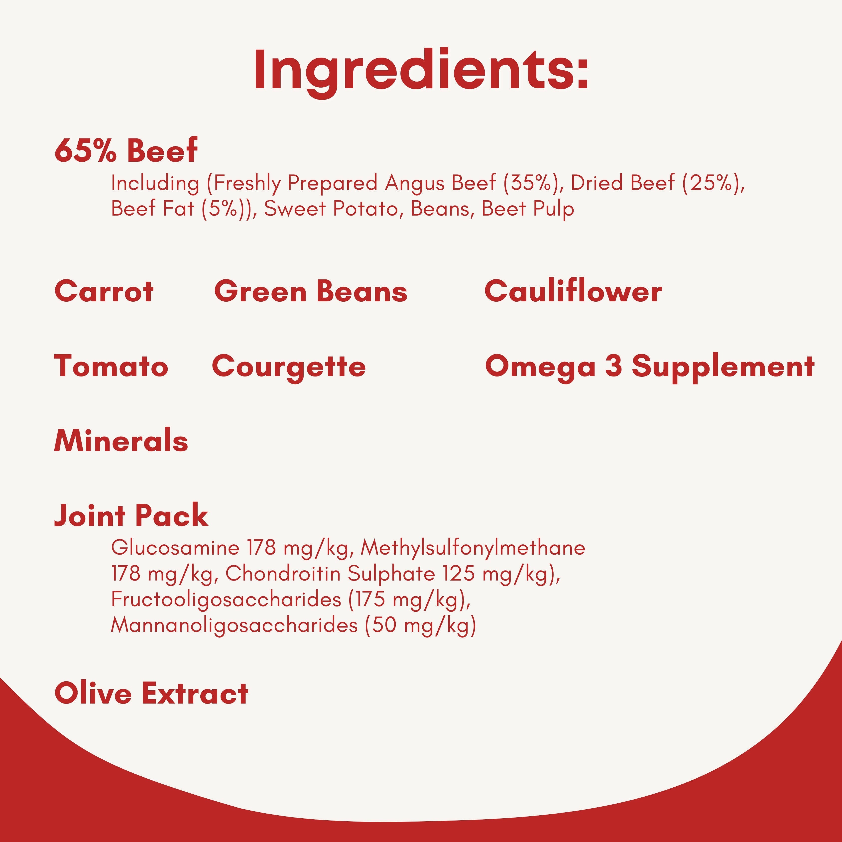 Barekmor® Small Breed Beef Recipe: Digestion & Vitality