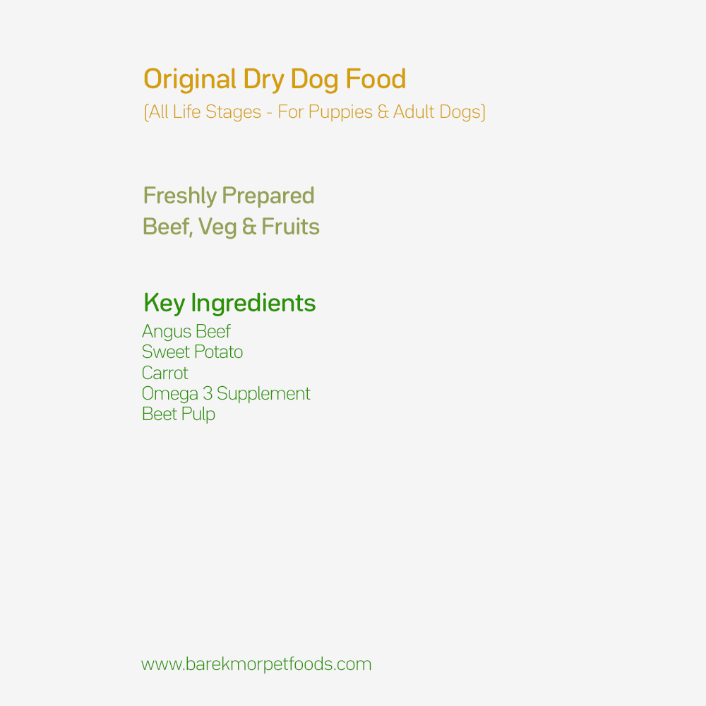 Barekmor® Beef Recipe: Joint & Strength for Large Breeds