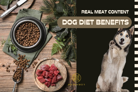 Barekmor Pet foods Benefit of Real Meat Content in Dog's Diet 