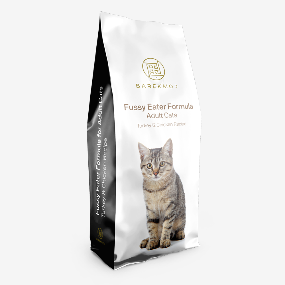 Fussy Eater Formula for Adult Cats Turkey & Chicken Recipe – Barekmor ...