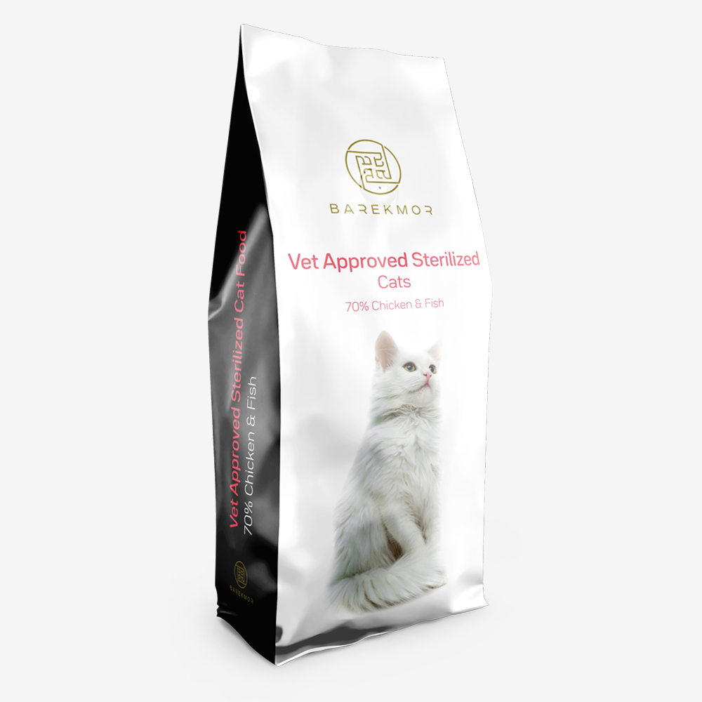 Vet Approved Sterilized Cat Food 70% Chicken & Fish