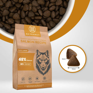 Barekmor® Salmon Puppy Recipe: Growth, Brain & Happy Tummy